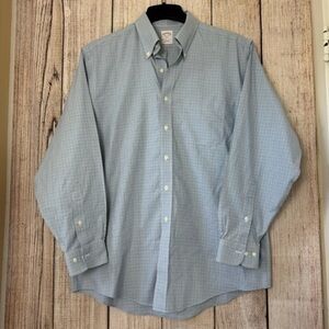 Brooks Brothers Mens button down shirt size 16 1/2-4/5